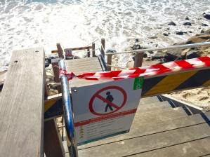 Manfred St Steps closed