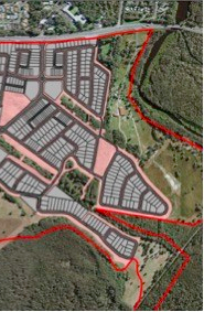 West Byron suburb layout