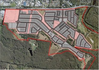 West Byron suburb layout