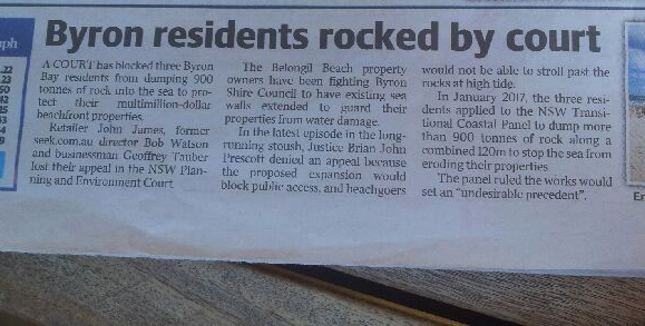 Tele Rock wall story