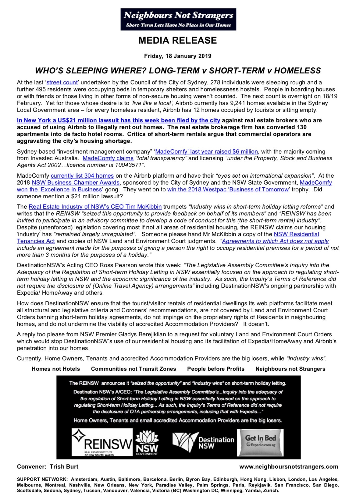 media release - 19-01-18